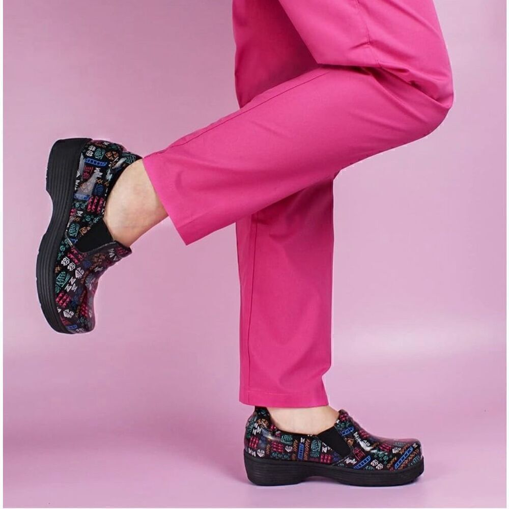 Hawkwell Pro Leather Nurse Clogs For Women